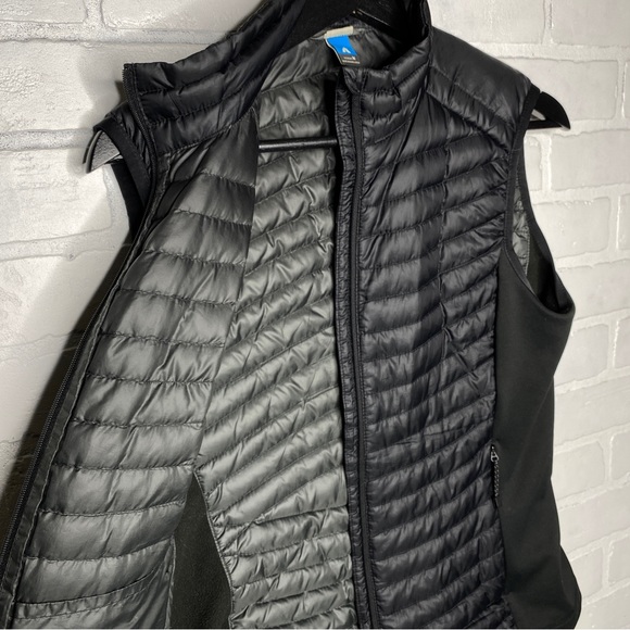 Eddie Bauer Puffer Vest Women's EB800 First Ascent Goose Down Black Size Medium - Picture 7 of 12
